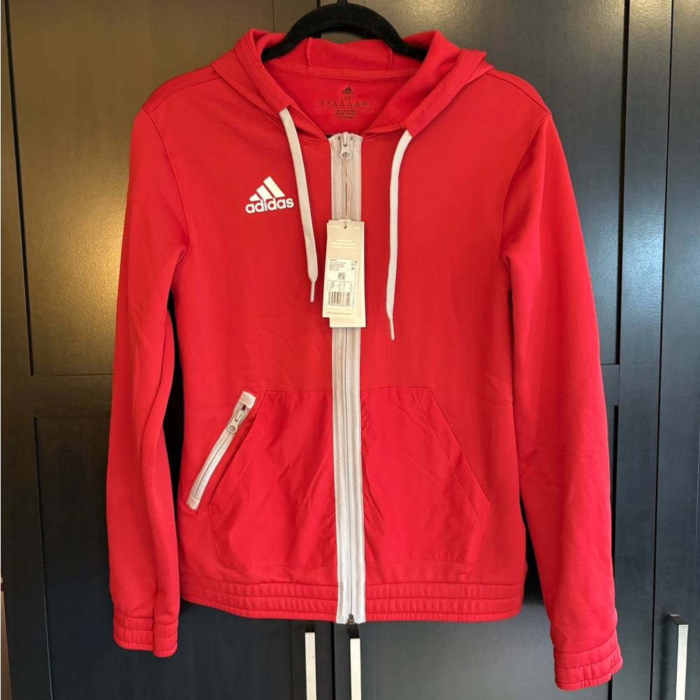 New Adidas FZ Team Full Zip Sweater